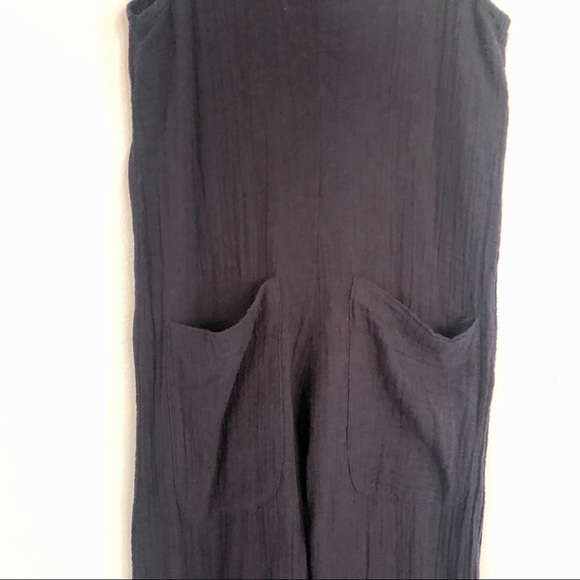 STILLWATER Lost In Love Gauze Jumpsuit in Black - Picture 7 of 8